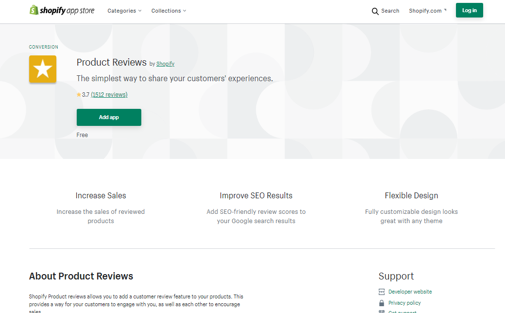 product reviews shopify app