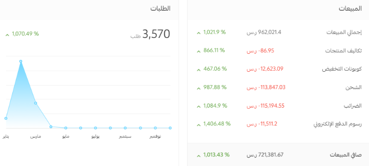 دراسة حالة تسويق متجر الكتروني في السعودية - زيادة المبيعات