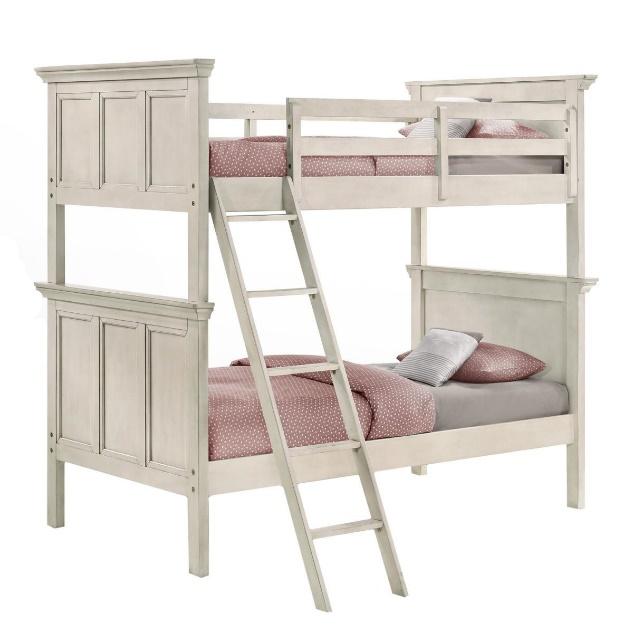 White Kids Bunkbed 