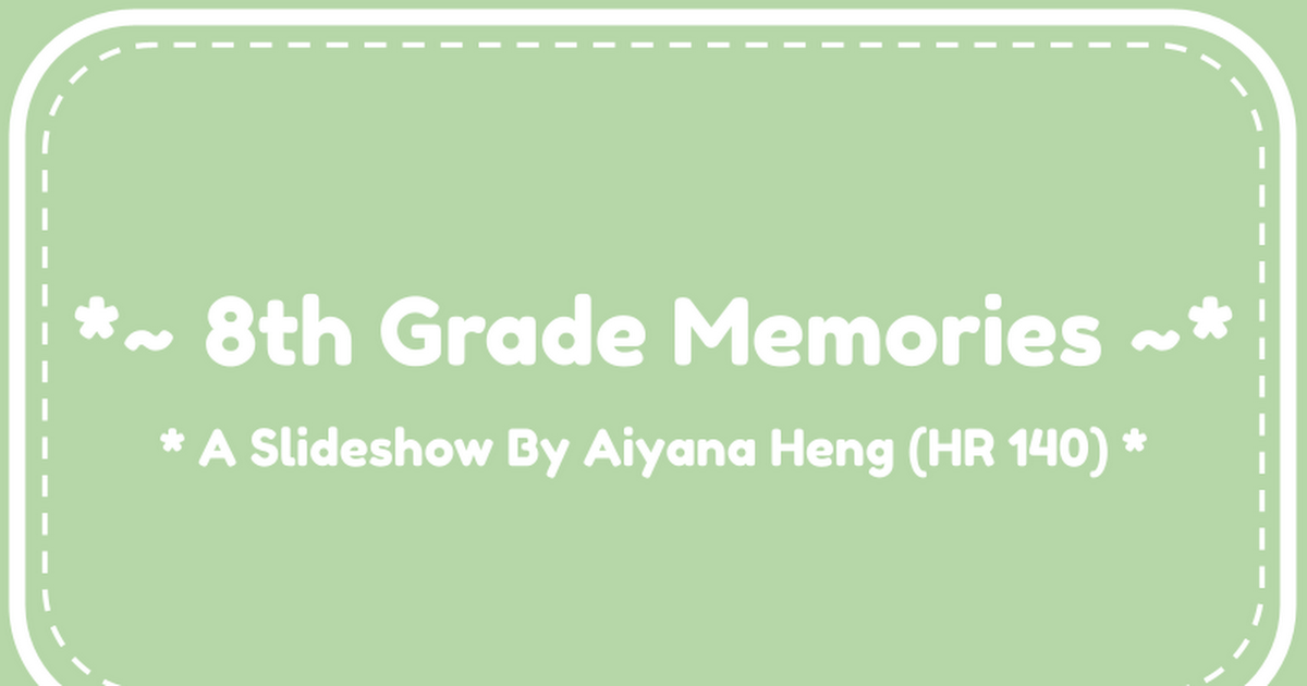 AIYANA HENG - 8th Grade