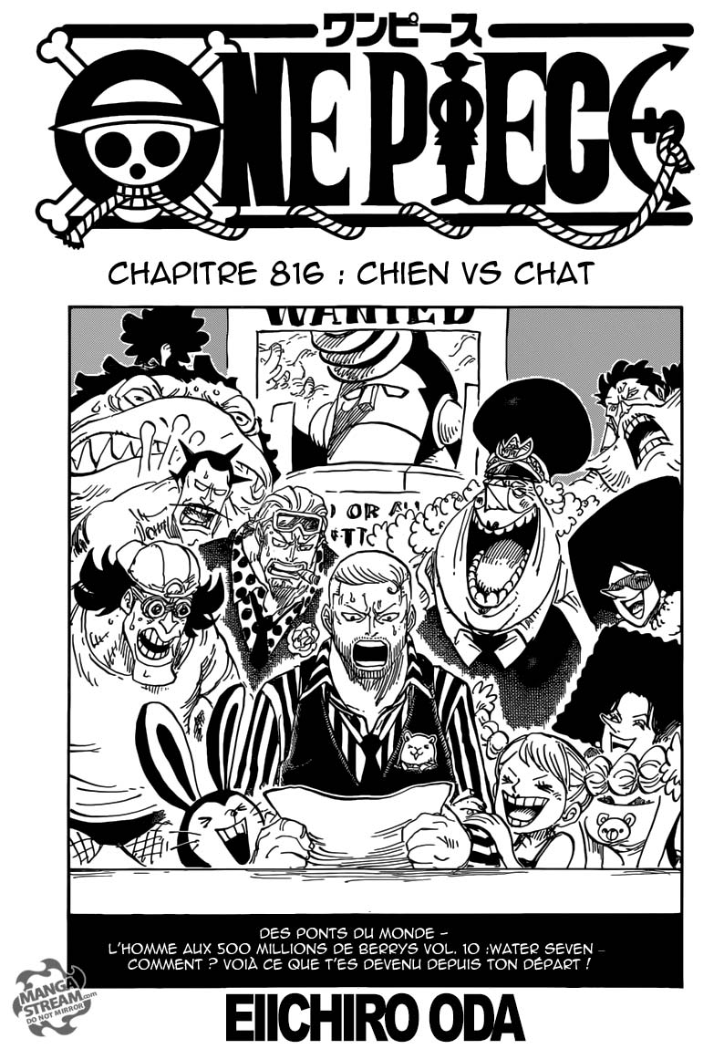 One Piece: Chapter 816 - Page 2