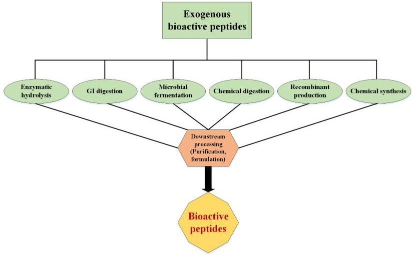 Peptides production