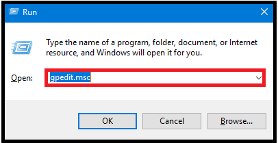 How to Disable Run Command on Windows 10