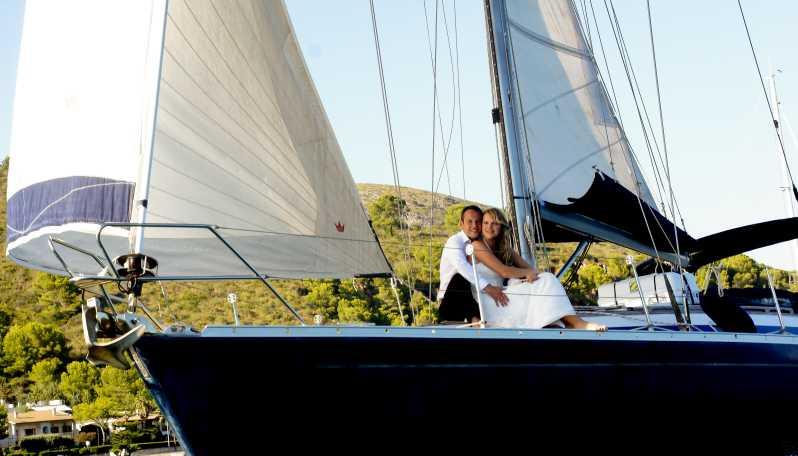 Alcudia: Romantic Sailing Trip with Diner for 2 | GetYourGuide