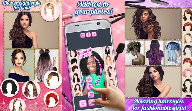 10 Best Hair Styling Apps with makeup tools