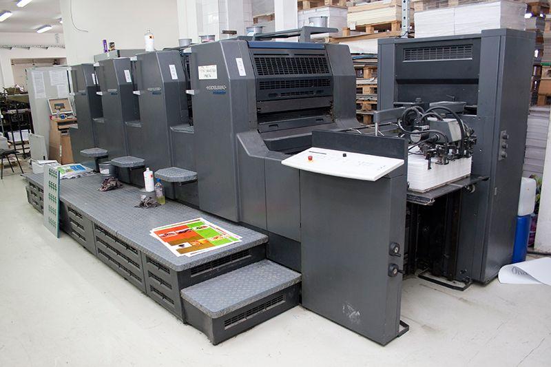 Typical Commerical Offset Printer