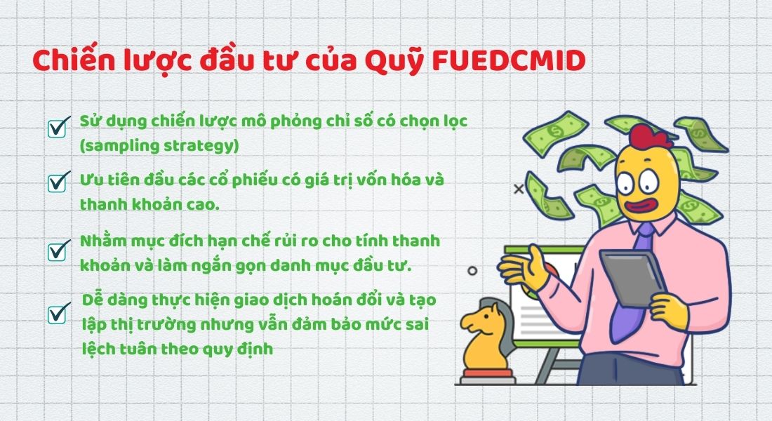 Chiến lược đầu tư của quỹ FUEDCMID