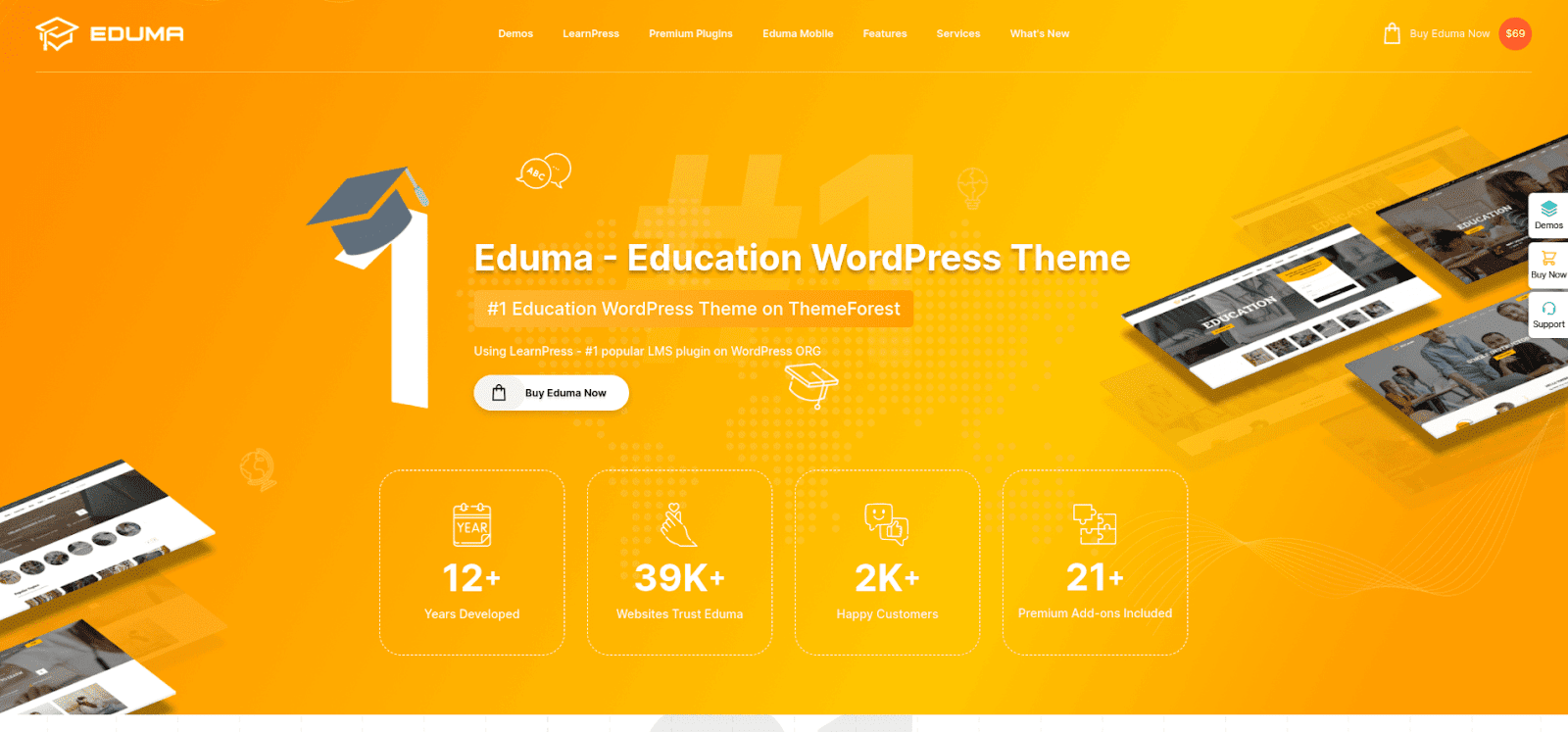 Eduma wp theme