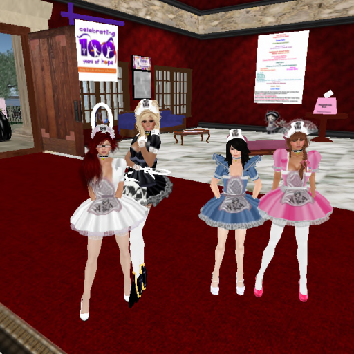 Aya Sissy Maid Sanctuary  First Sissy Show, sissy maids uniforms