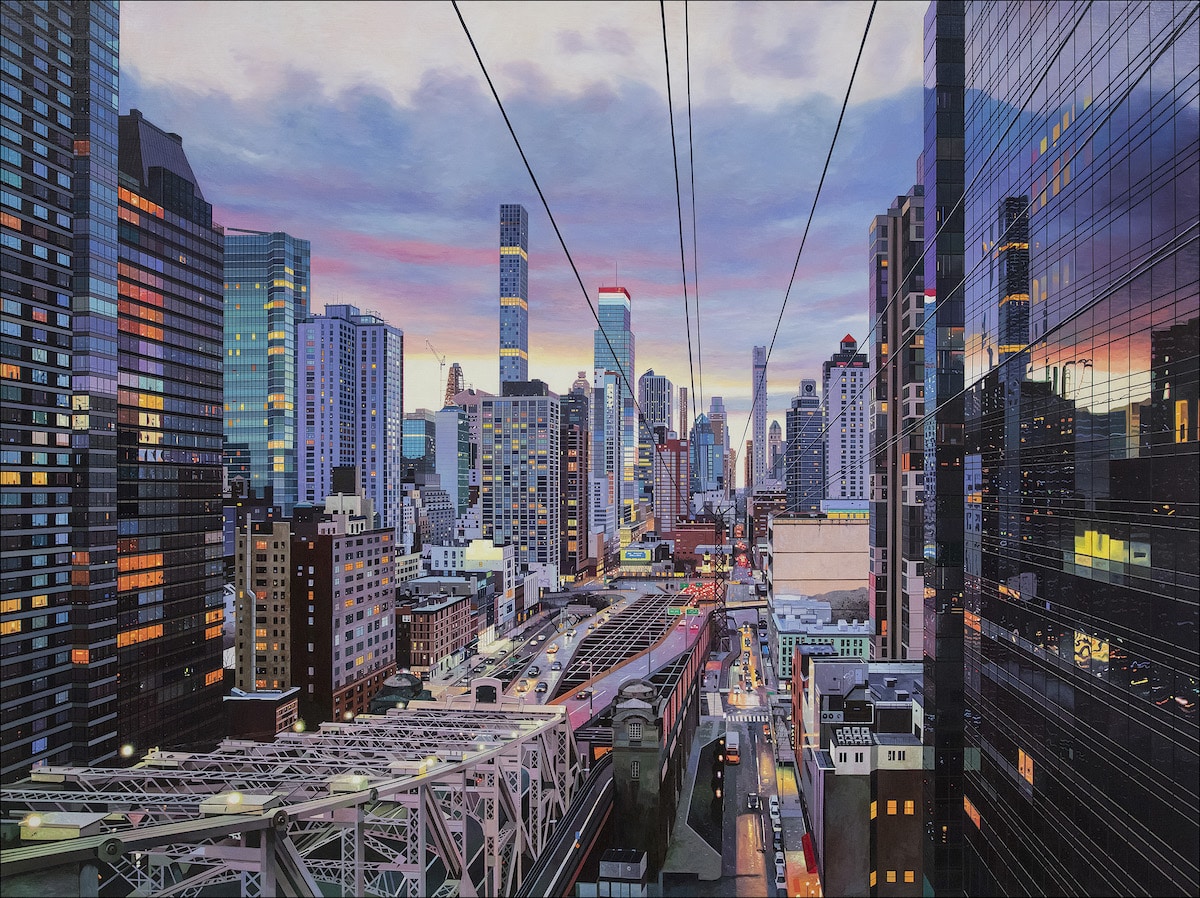 Hyperrealistic Cityscape Paintings by Nathan Walsh