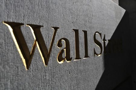 Wall Street is written on a building in New York's financial district