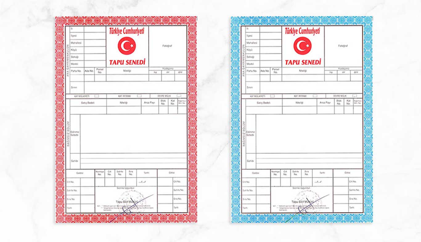  الطابو في تركيا, ضريبة الطابو في تركيا, دائرة الطابو في تركيا, الطابو التركي 