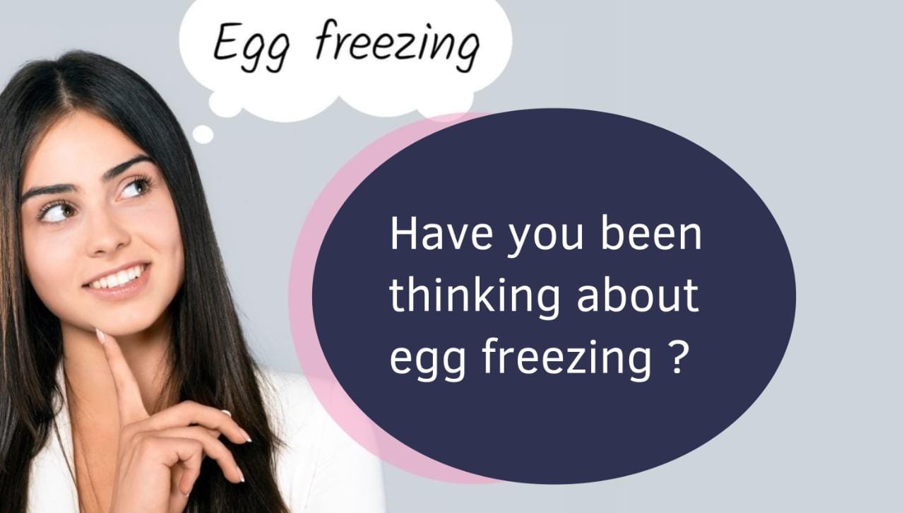 Who should freeze the eggs?