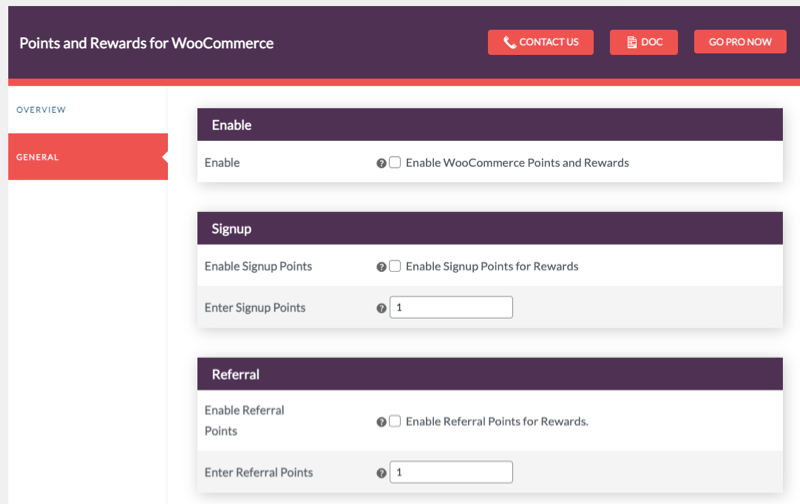 Enabling referral program on WooCommerce using the Points and Rewards plugin