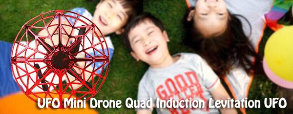 Mini Drone Quad Induction Levitation UFO
