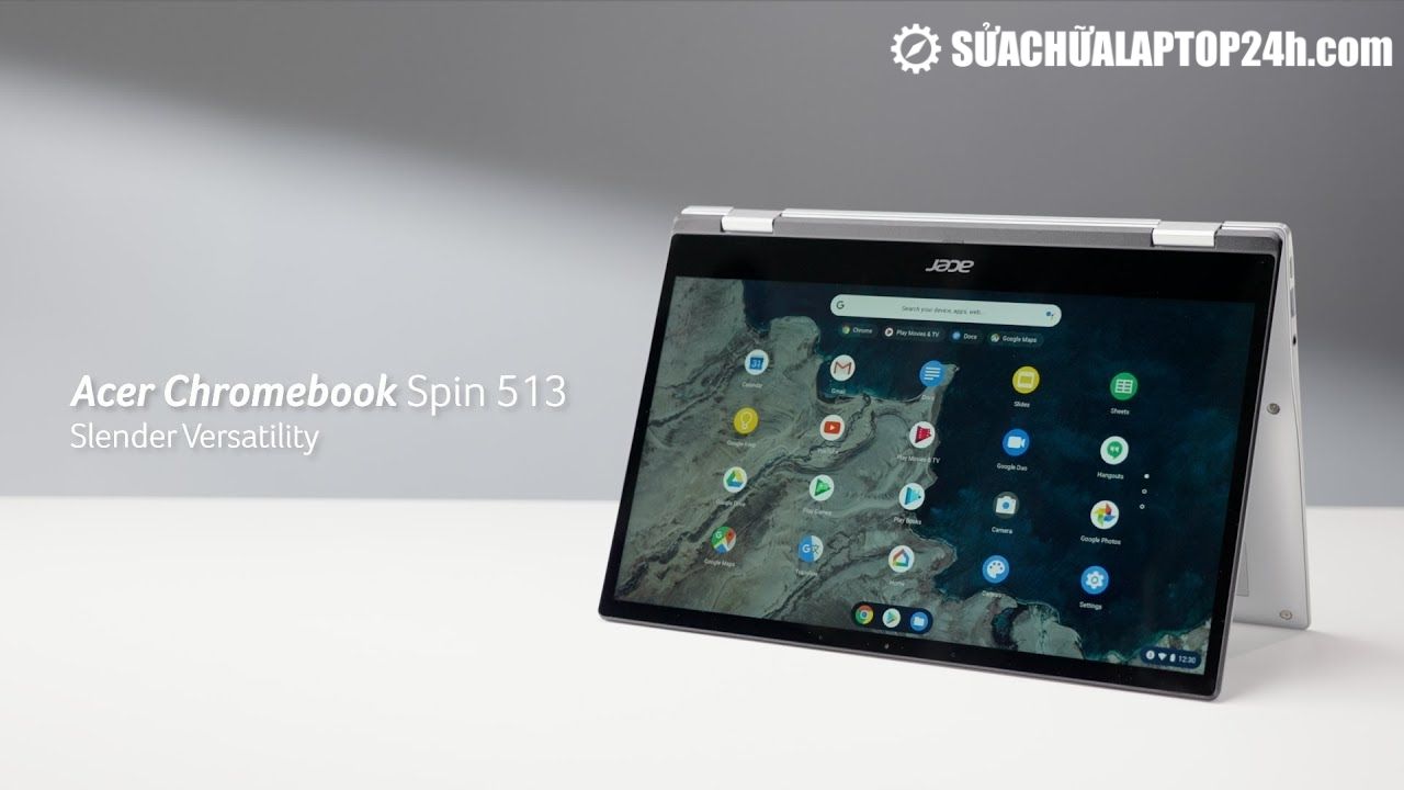 Acer Chromebook Spin 513 nhỏ gọn, tinh tế