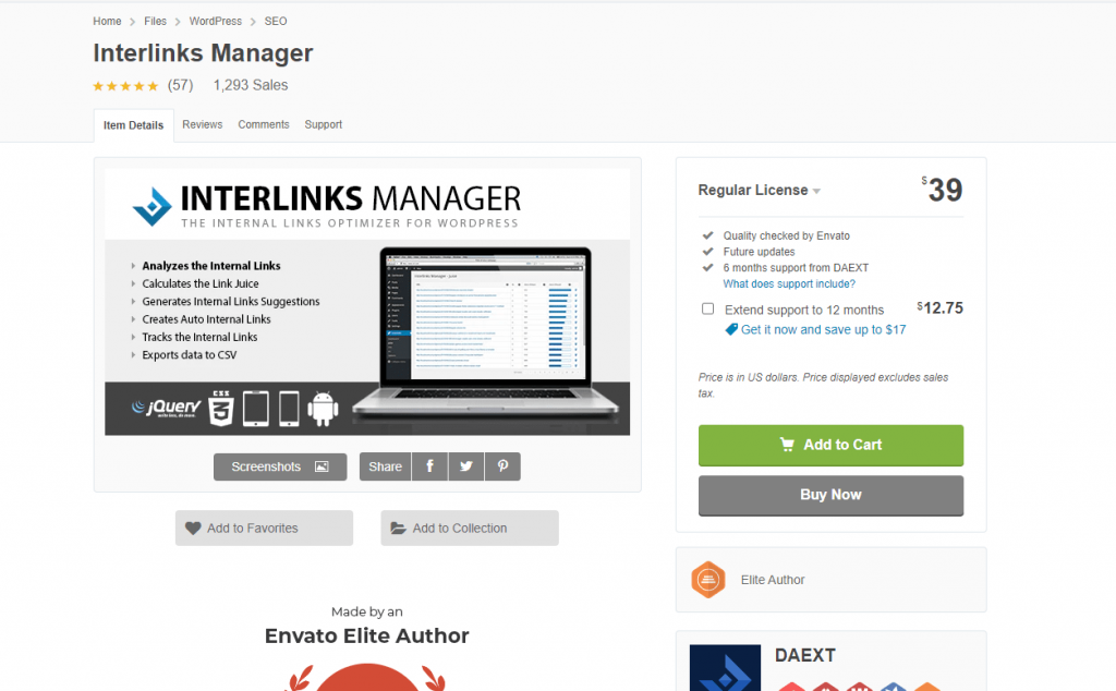 # 2. Interlinks Manager: