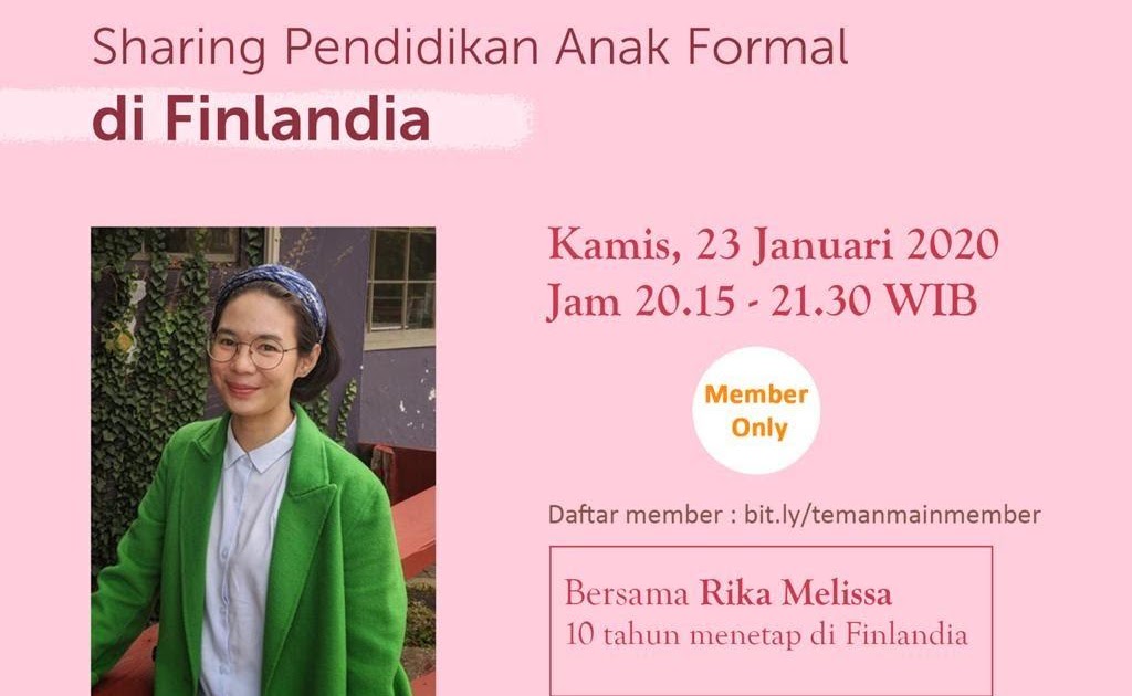 Ruang Mama Online 9 Sharing Pendidikan Anak Formal Di Finlandia Teman Main