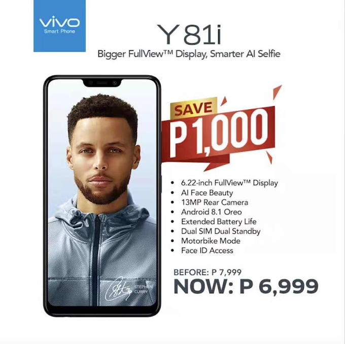 Price drop alert: Vivo Y81i can be all yours for only Php6,999