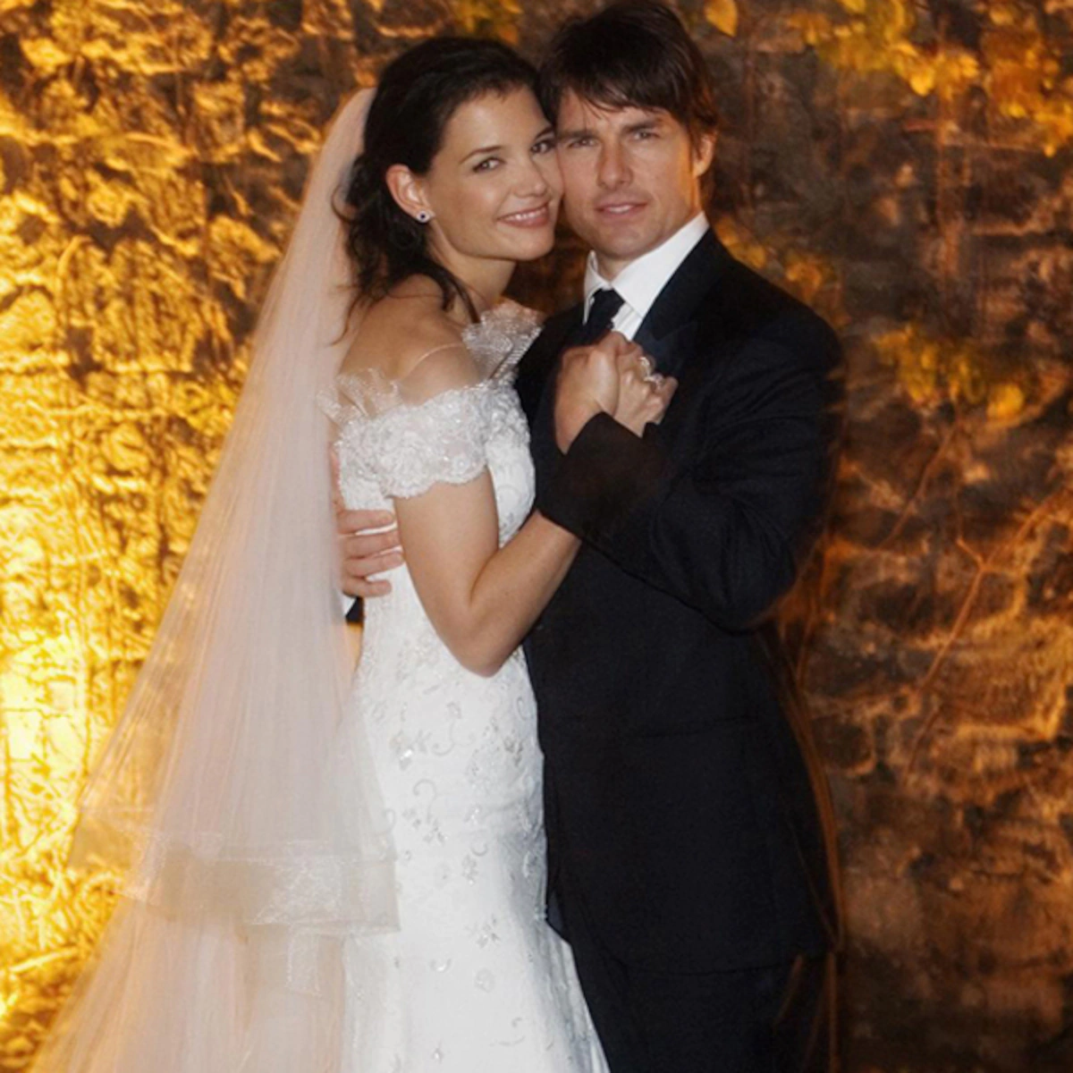 Tom Cruise and Katie Holmes celebrity wedding took place in Italy.