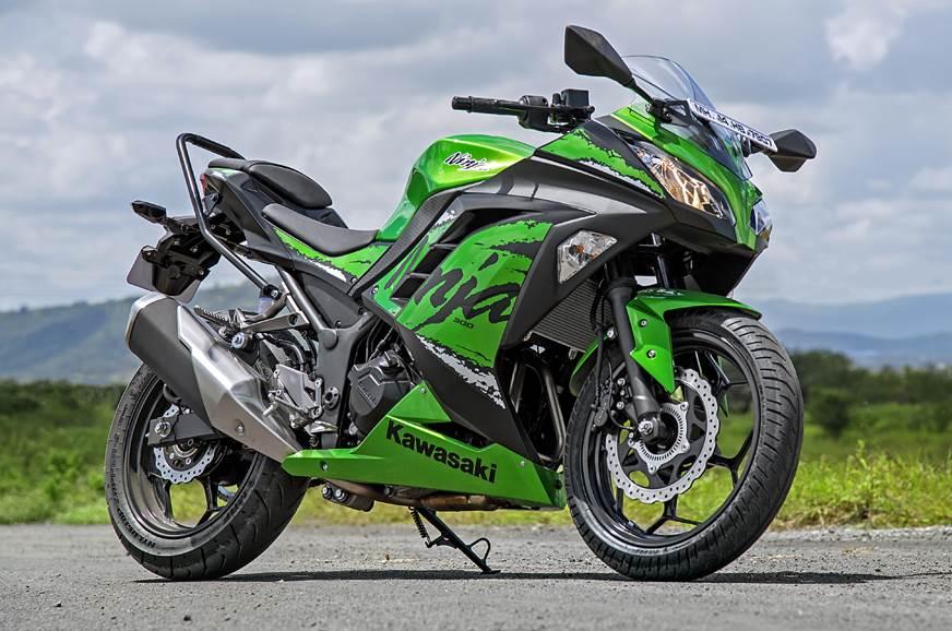 The Kawasaki Ninja 300 is a motorcycle that comes with a price tag of Rs.3.43 Lakh