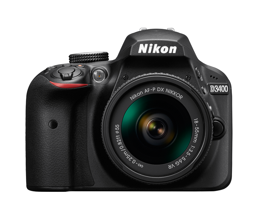 Фотоапарат NIKON D3400 AF-P 18-55 VR Black (VBA490K001) 