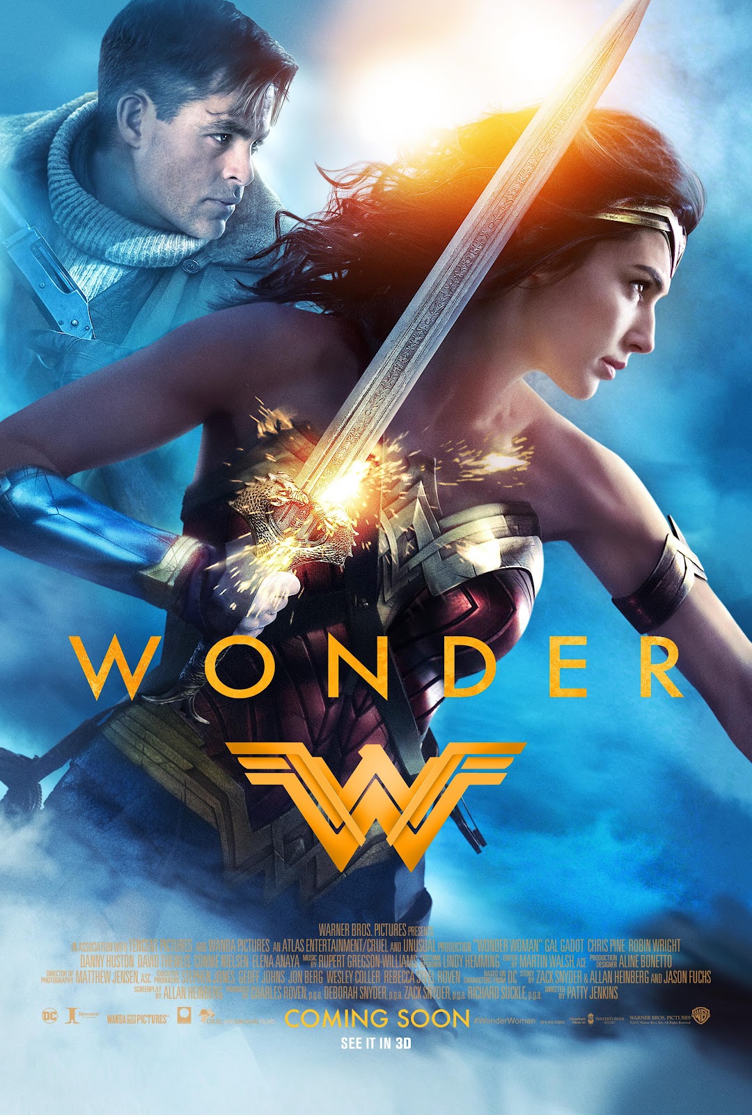 Image result for wonder woman poster