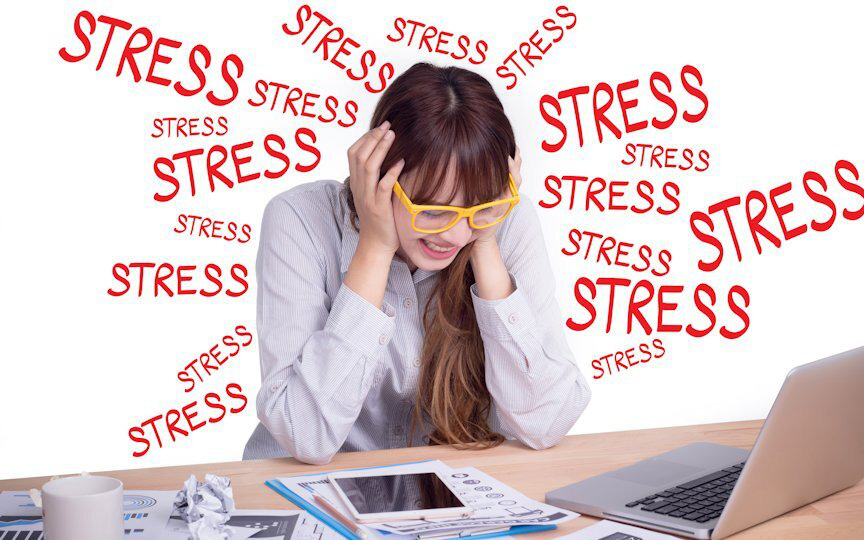 Stress gây ra nhiều tác hại trong cuộc sống