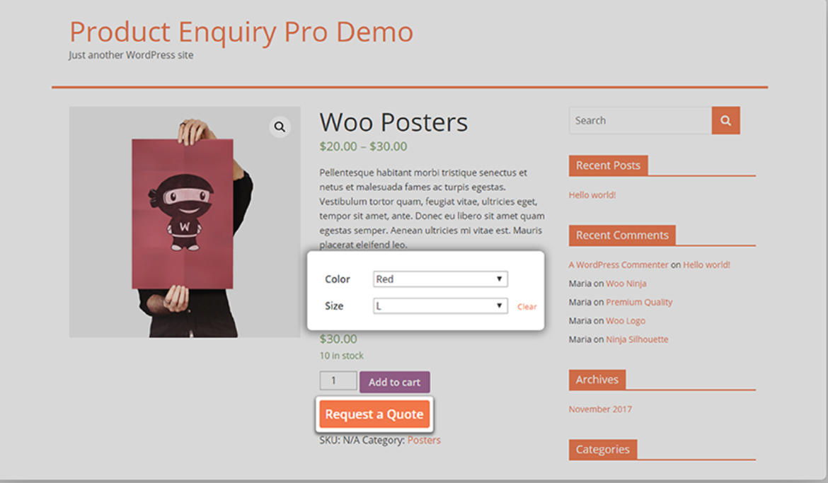 Product Enquiry Pro for WooCommerce Review: Is it the best eCommerce Plugin? 1
