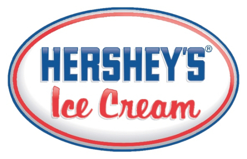 Logo de la société de crème glacée Hershey's