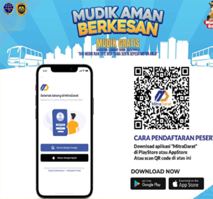 mitra darat apk mudik gratis 2023