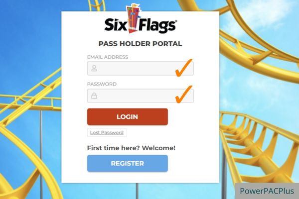 Six Flag Login Portal At Mypass sixflags