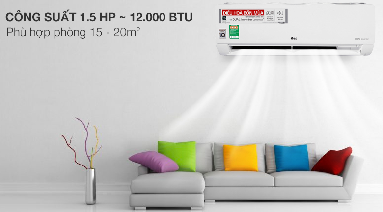 Điều hòa 2 chiều Inverter LG B13END 12.000BTU