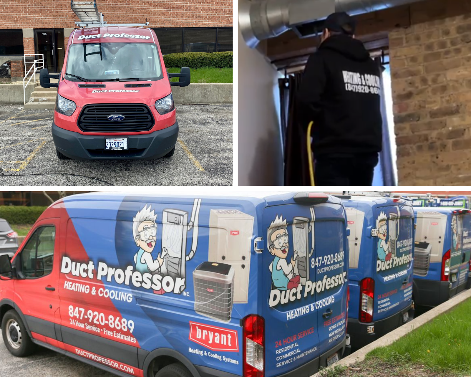 duct professor truck