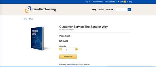 Customer Service the Sandler Way (Anne Mackeigan)