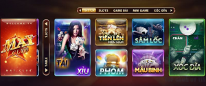 Hệ thống game đa dạng tại May club