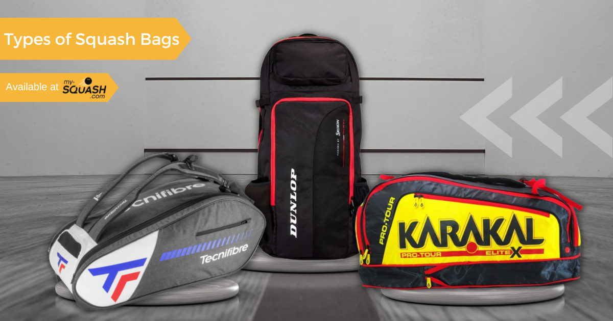 tecnifibre squash bag; karakal racket bags; dunlop backpack