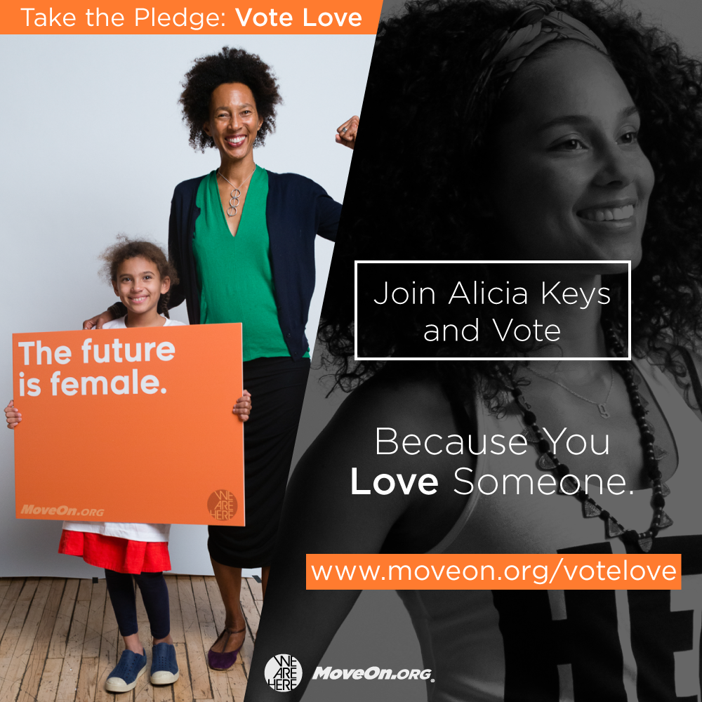 Alicia Keys Urges Fans and All Americans to Vote for Hillary Clinton in Powerful New MoveOn.org Video