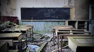 Image result for deserted school