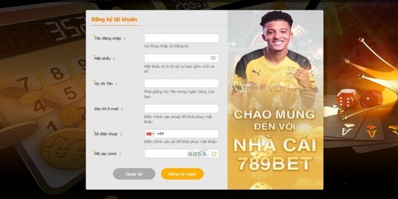 Đăng nhập 789bet đơn giản