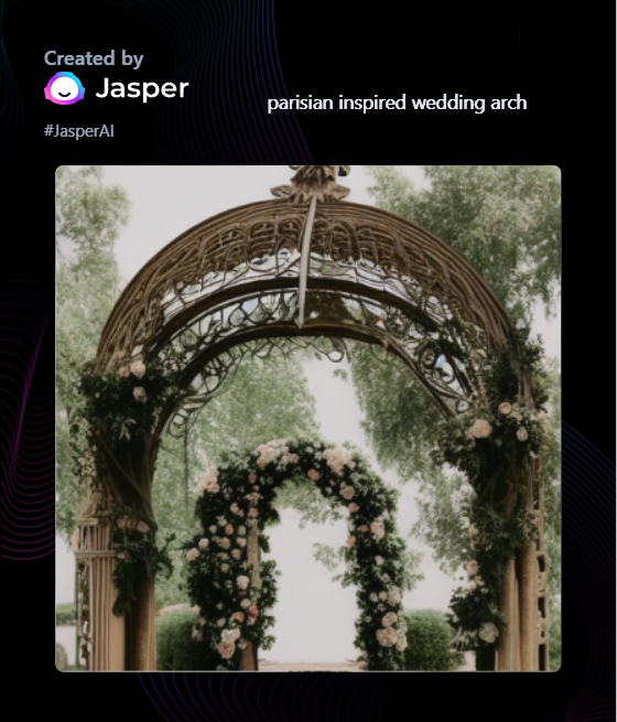 how to build an arch for a wedding