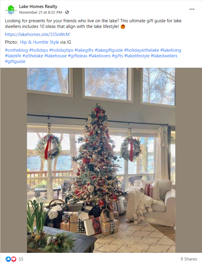 The Best Facebook Christmas Post Ideas For 2020 (With Examples) - Postfity
