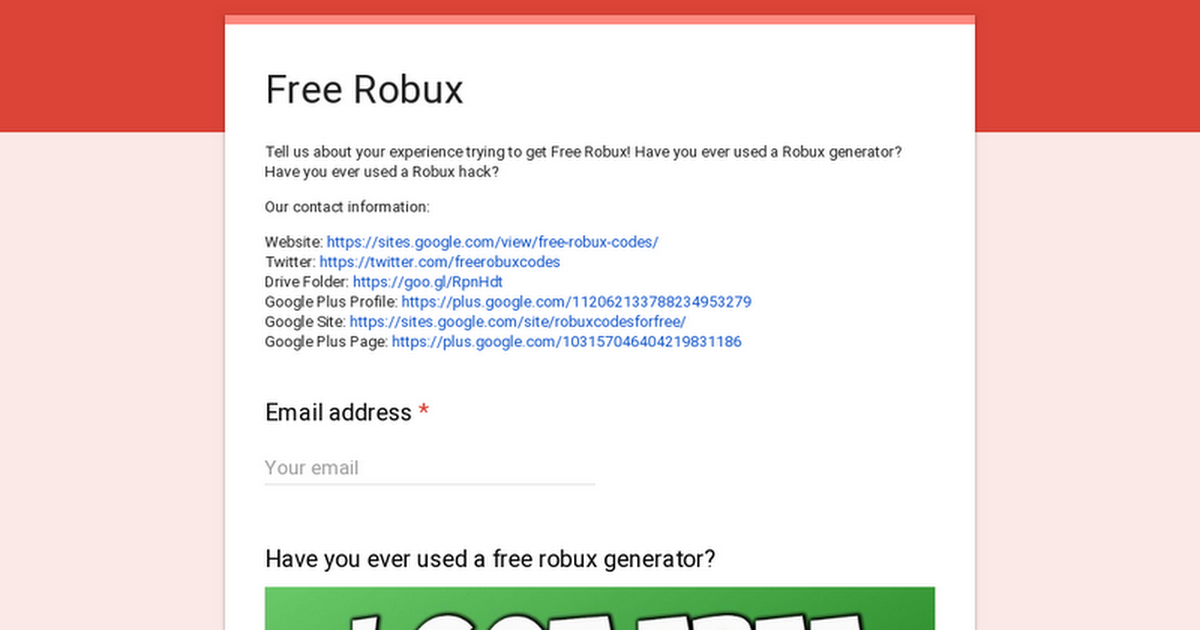 Free-Robux-Generator User Profile