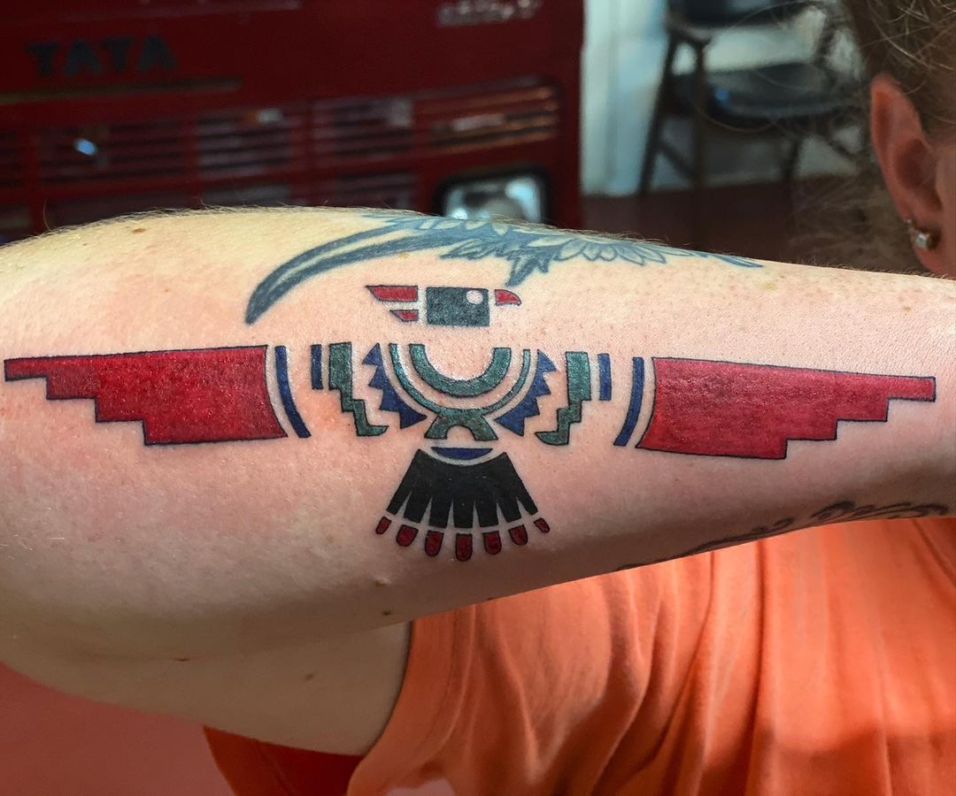 Native American Phoenix Tattoo