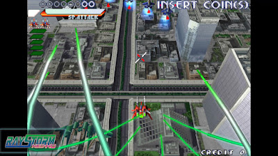 A screenshot showing intense action