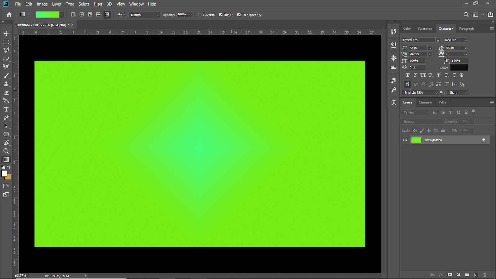 how to make gradients