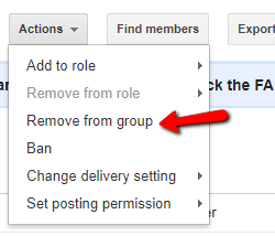 Remove Members