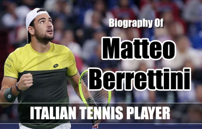 Matteo Berrettini Journey So Far: Matteo Berrettini is an Italian player. He was born on April 12, 1996. His career high rank was 20