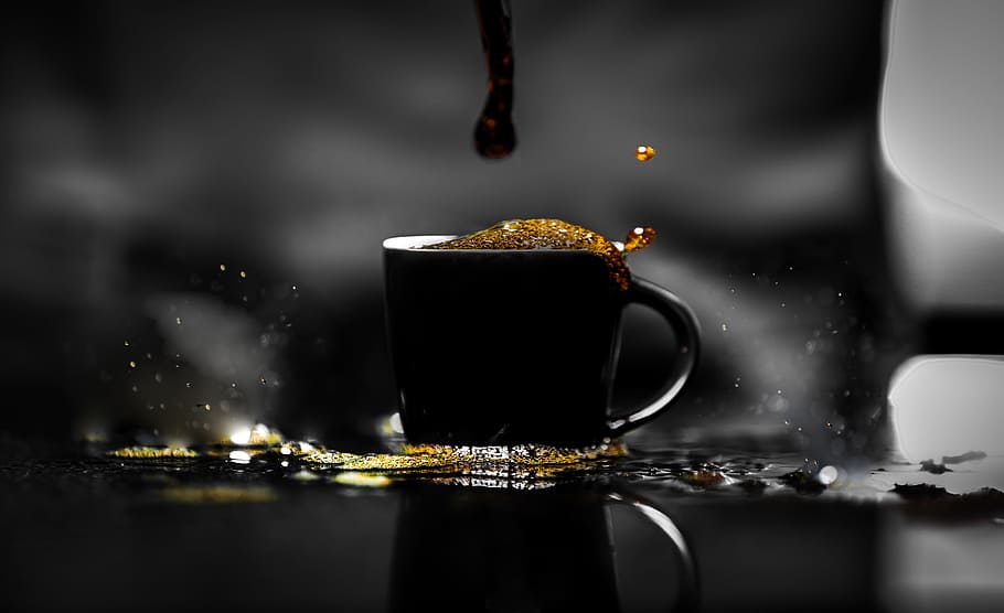 ما هو الفرق بين القهوة المقطرة و البلاك كوفي