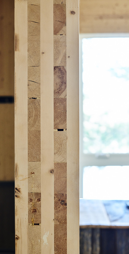 Cross-Laminated Timber Panel Section